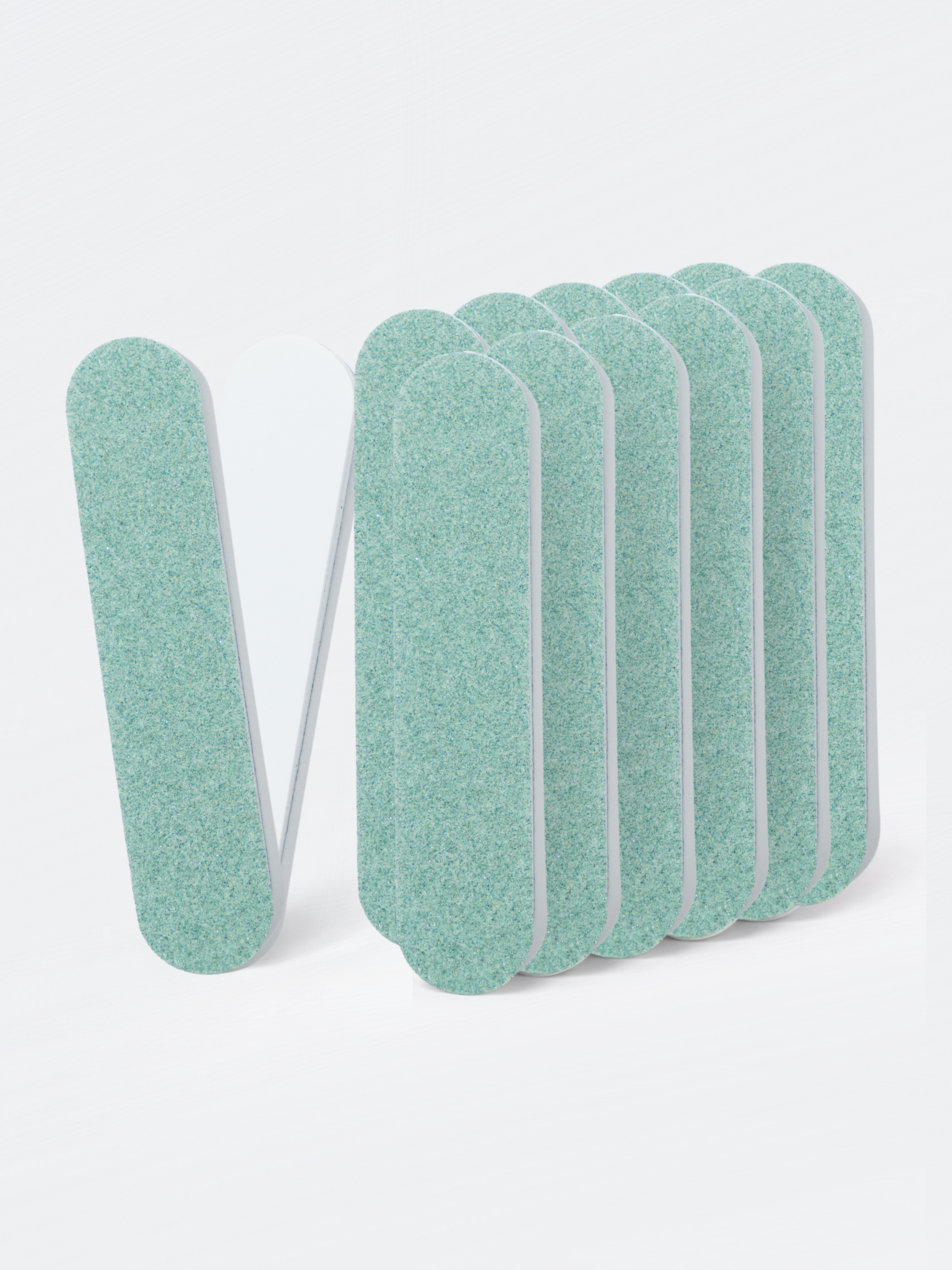 Japanese Manicure Buff Set – 600/3000 Grit for Grinding & Polishing, 9cm - 12 Pack, YaM8