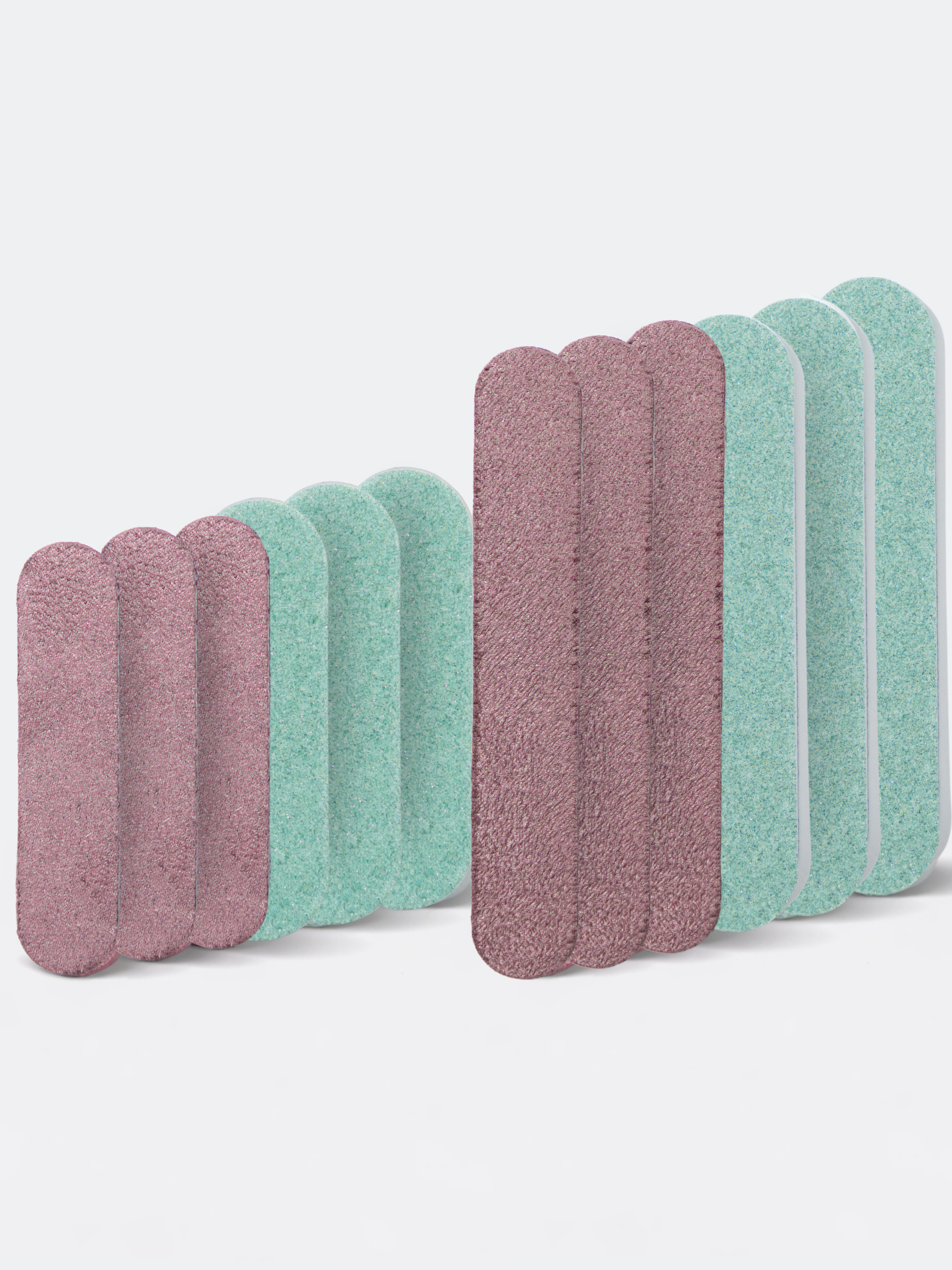 Japanese Manicure Suede &amp; Polishing Buff Set, 6-9 cm – 12 Pack, YaM8