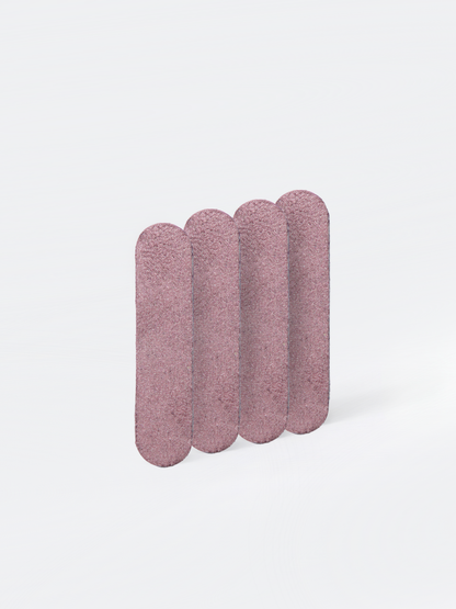 Double-Sided Suede &amp; Polishing Files Set for Japanese Manicure – 4 Pack, YaM8