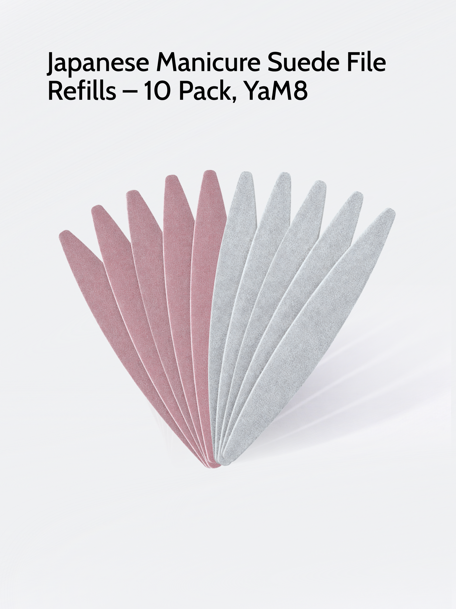 Japanese Manicure Suede File Refills – 10 Pack, YaM8
