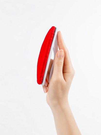Japanese Manicure Suede Nail File – Replacement Red, 3 Pack, YaM8