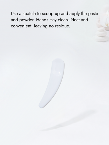 Plastic Cosmetic Spatula - File for filing the free edge
