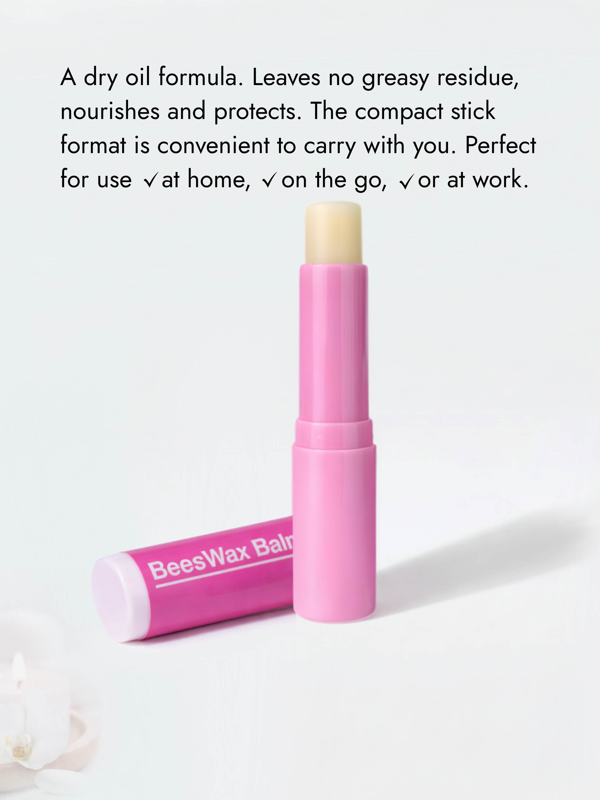 Natural Beeswax Cuticle Balm Stick YaM8