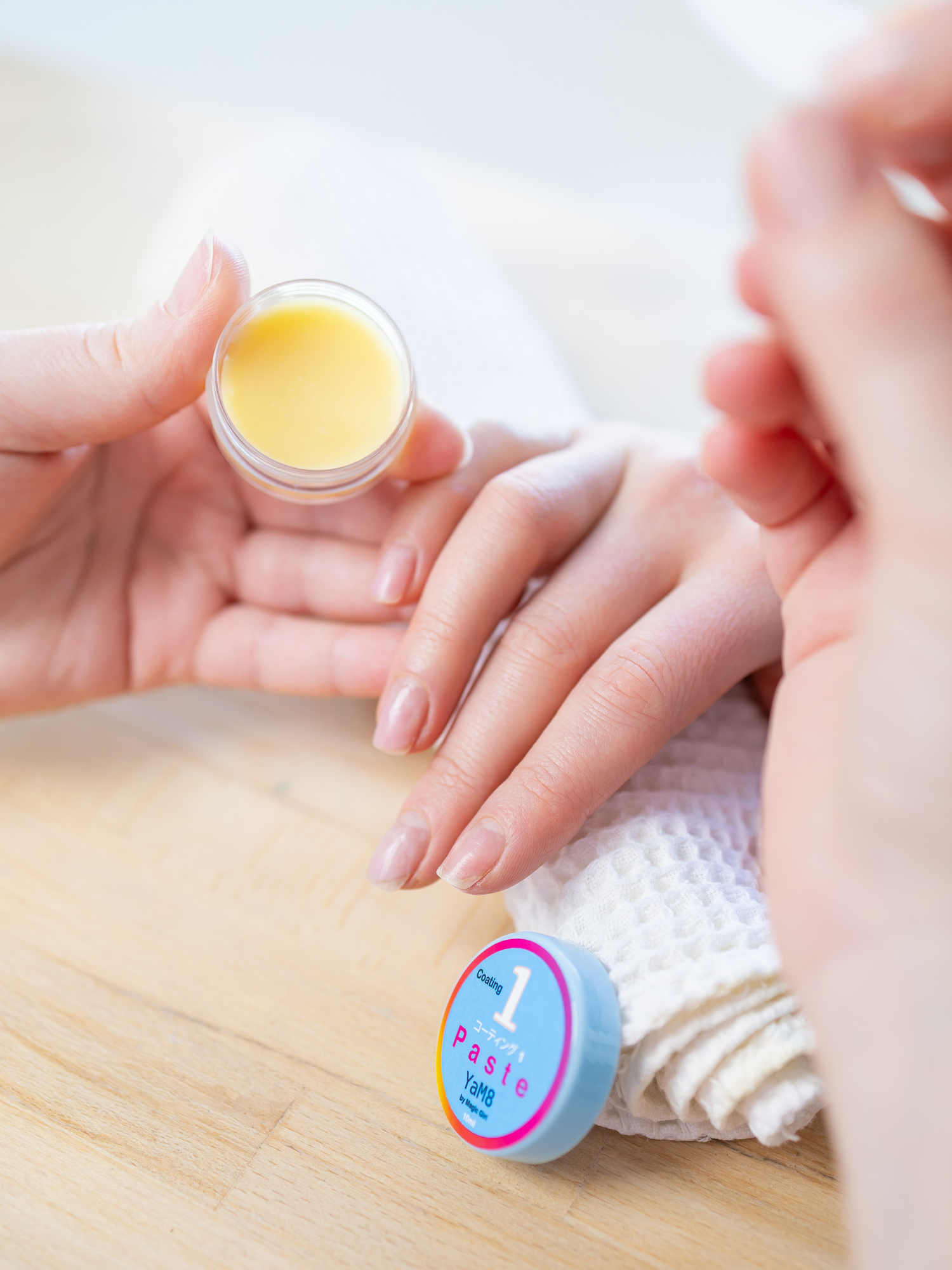 Paste for Japanese manicure YaM8 Blue No. 1, 10 ml