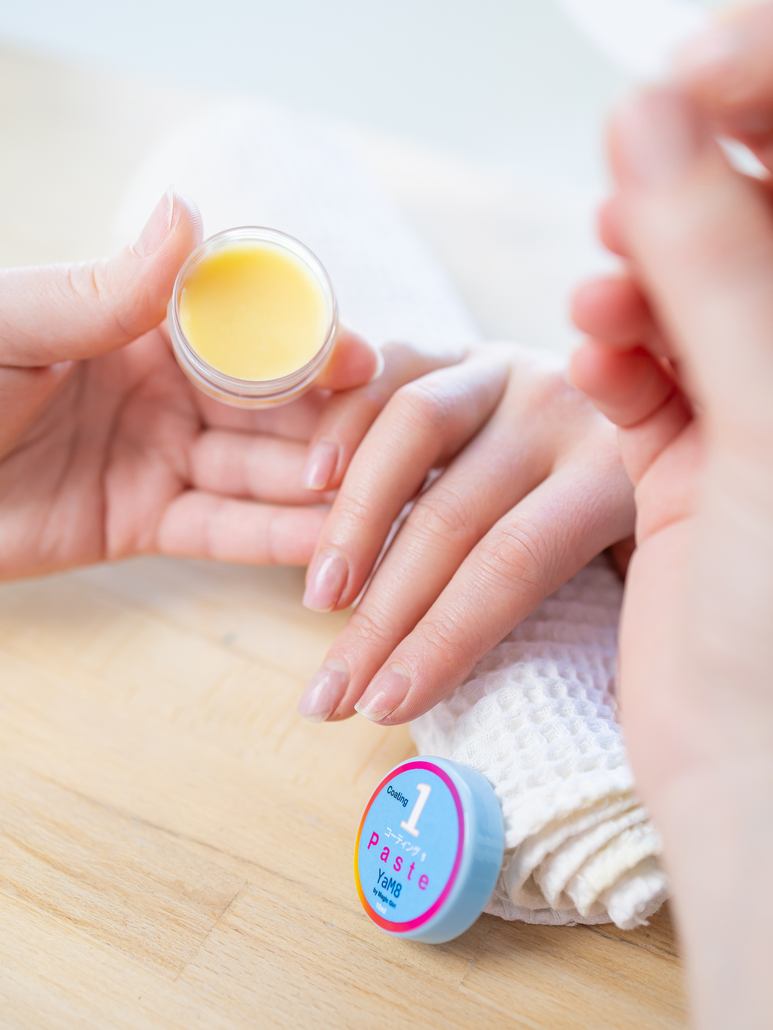 Paste for Japanese manicure YaM8 Blue No. 1, 10 ml