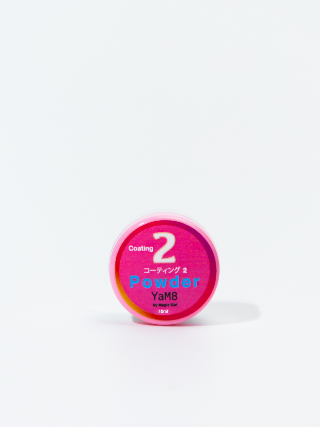 Powder for Japanese manicure YaM8 Pink No. 2, 10 ml