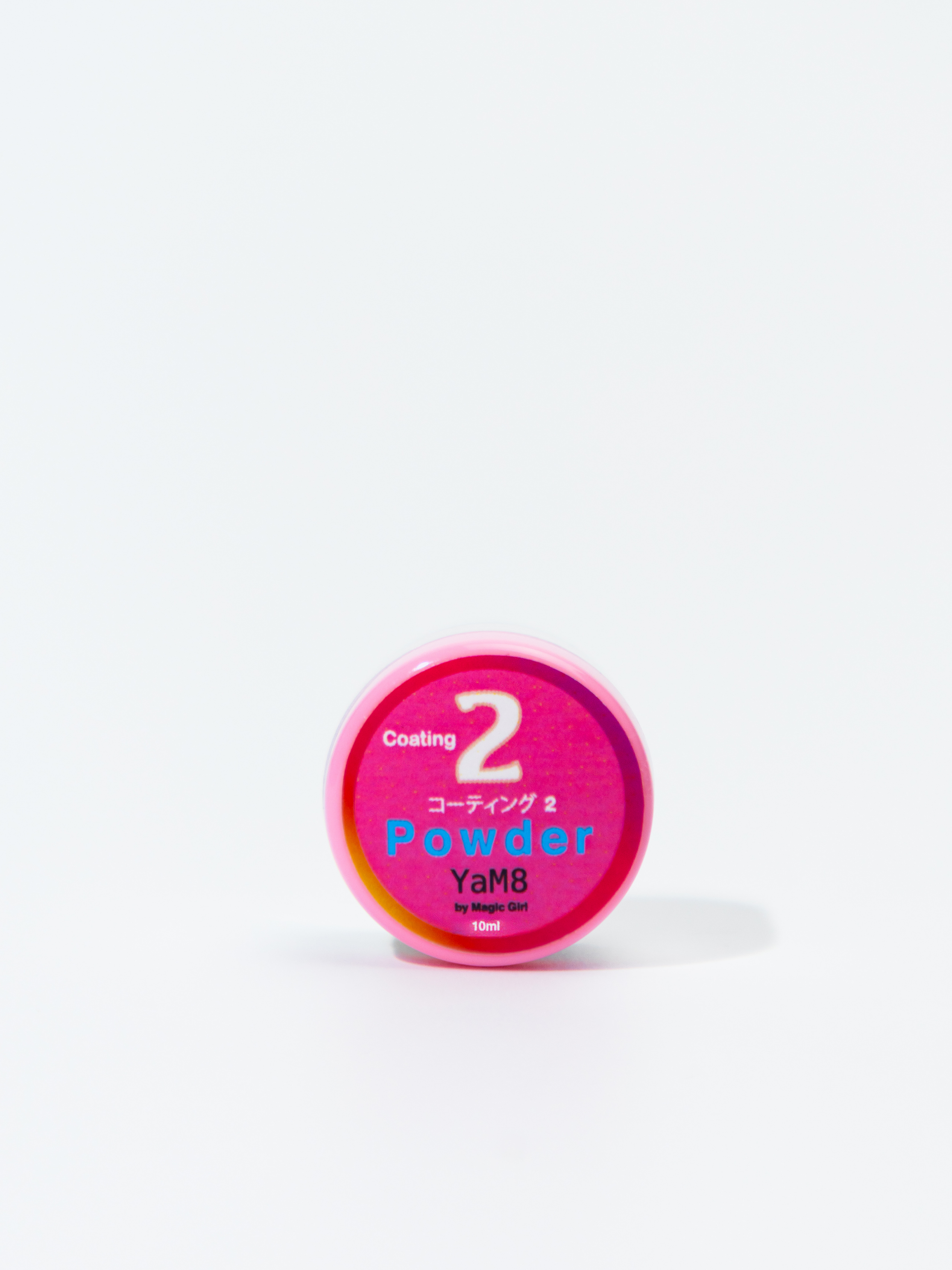Powder for Japanese manicure YaM8 Pink No. 2, 10 ml