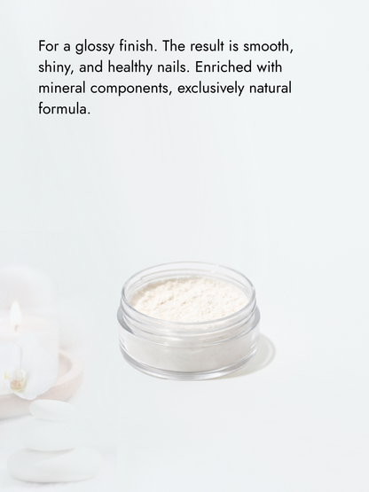 Powder for Japanese manicure YaM8 Pink No. 2, 10 ml