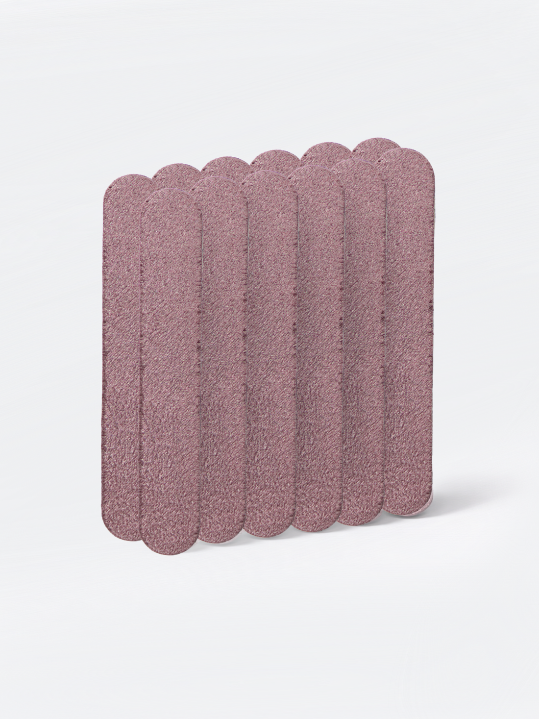 Suede Nail Polishing File – Double-Sided – 12 Pack, 9см (3.54), YaM8