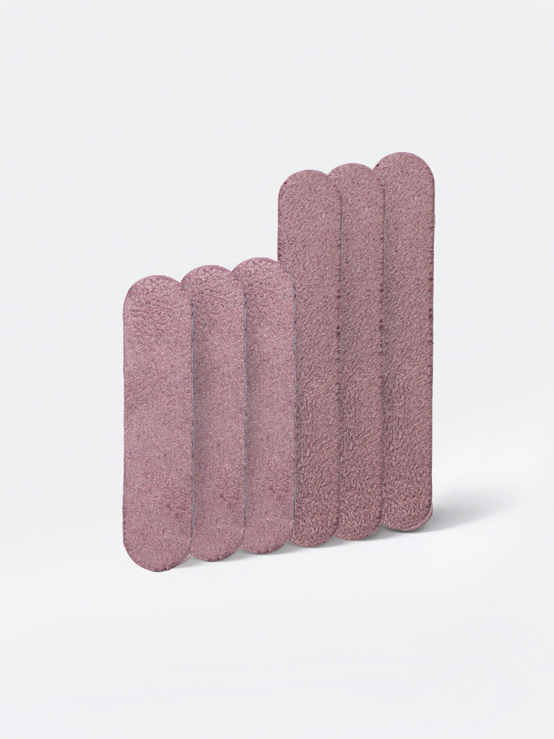 Double-Sided Suede &amp; Polishing Files Set for Japanese Manicure – 6 Pack, YaM8