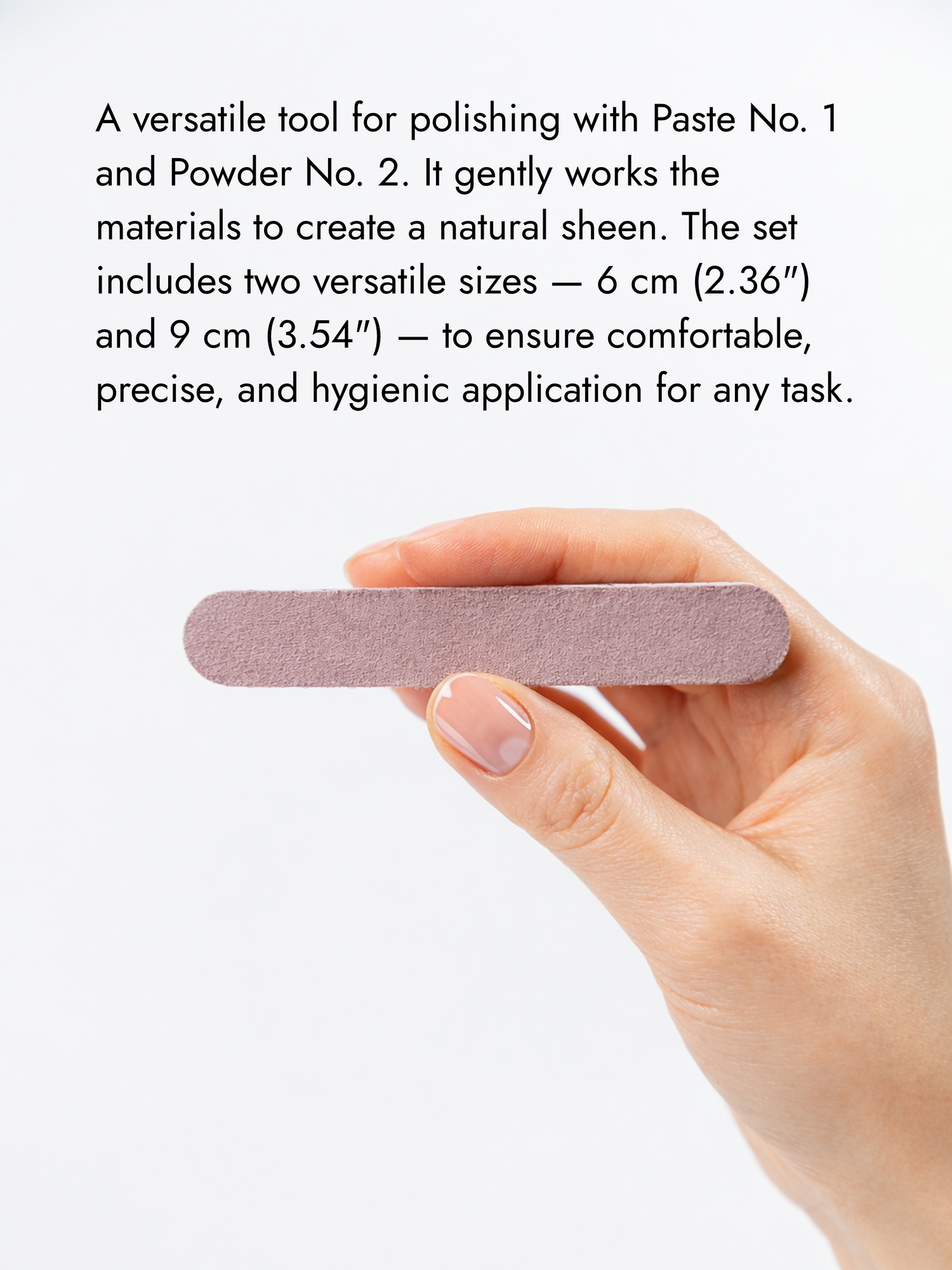 Double-Sided Suede &amp; Polishing Files Set for Japanese Manicure – 6 Pack, YaM8